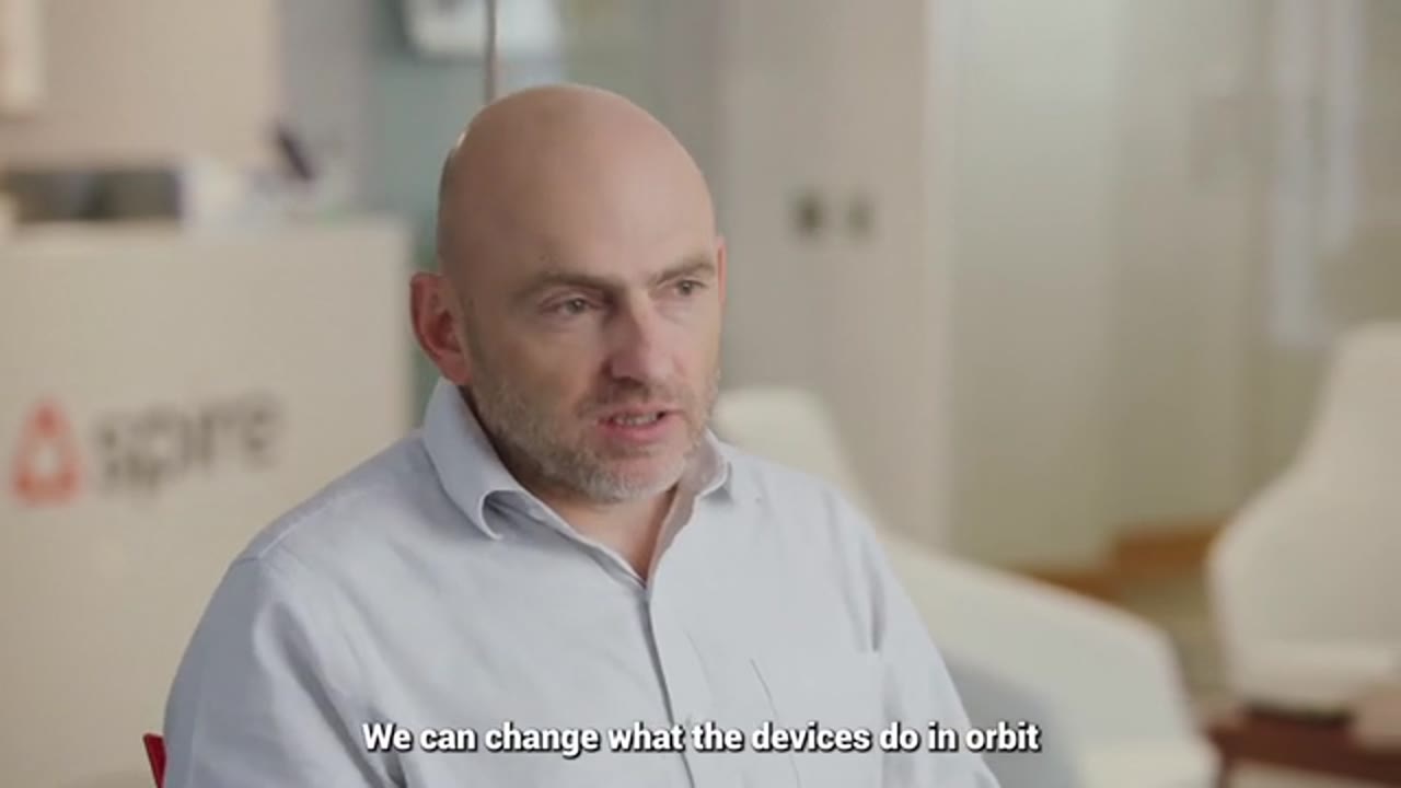 Frame from Spire's Technology Difference Part 2 - Spire's Satellites Are Software Defined